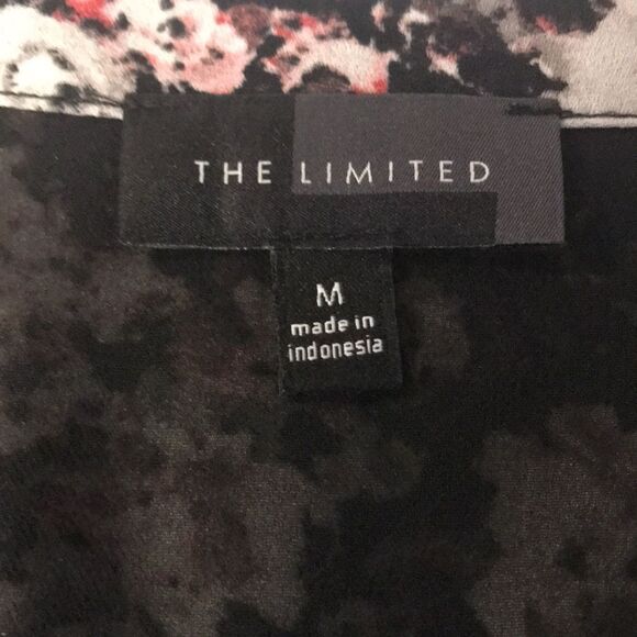 The limited Black Sheer Floral Tunic Top Sz.M Whimsigoth - Picture 8 of 14